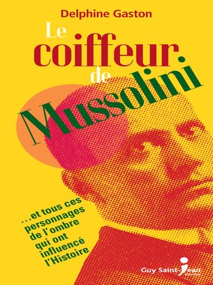 cover image of Le coiffeur de Mussolini